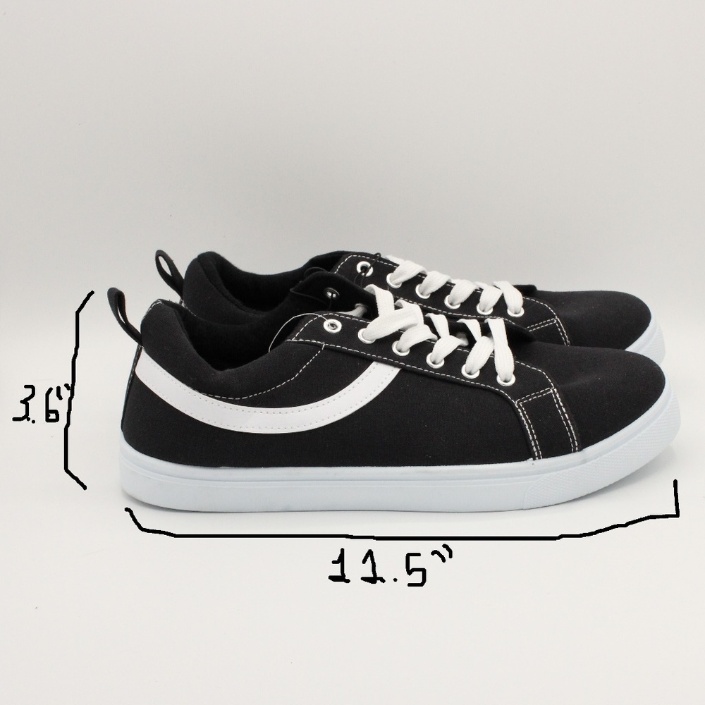 Gentlemen Shoes Size 10 Revolution Black/white - Picture 7 of 8